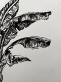 Banana Leaves A5 Charcoal (Limited Edition)
