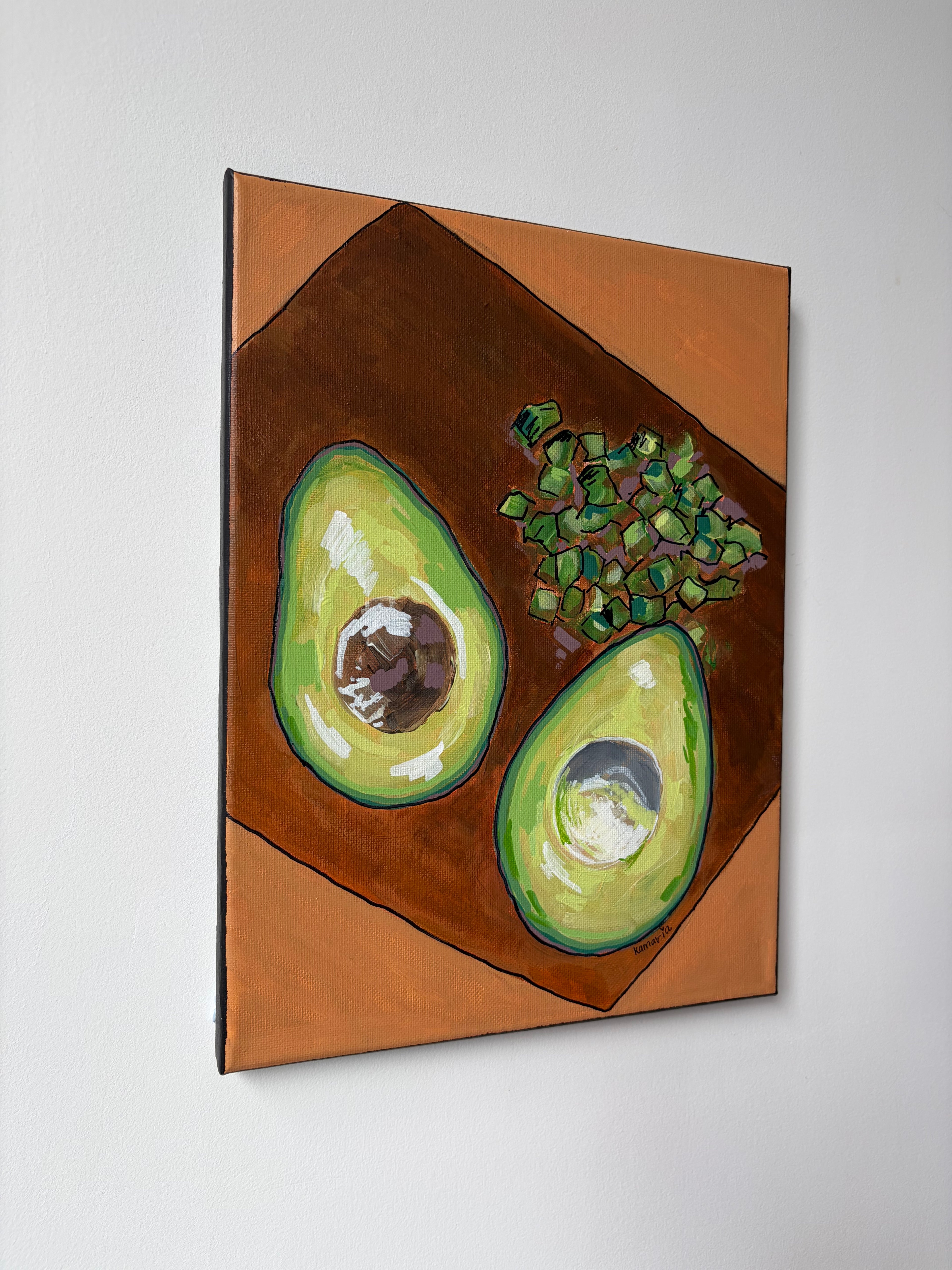 Avocado Split 9x12 inch, Original
