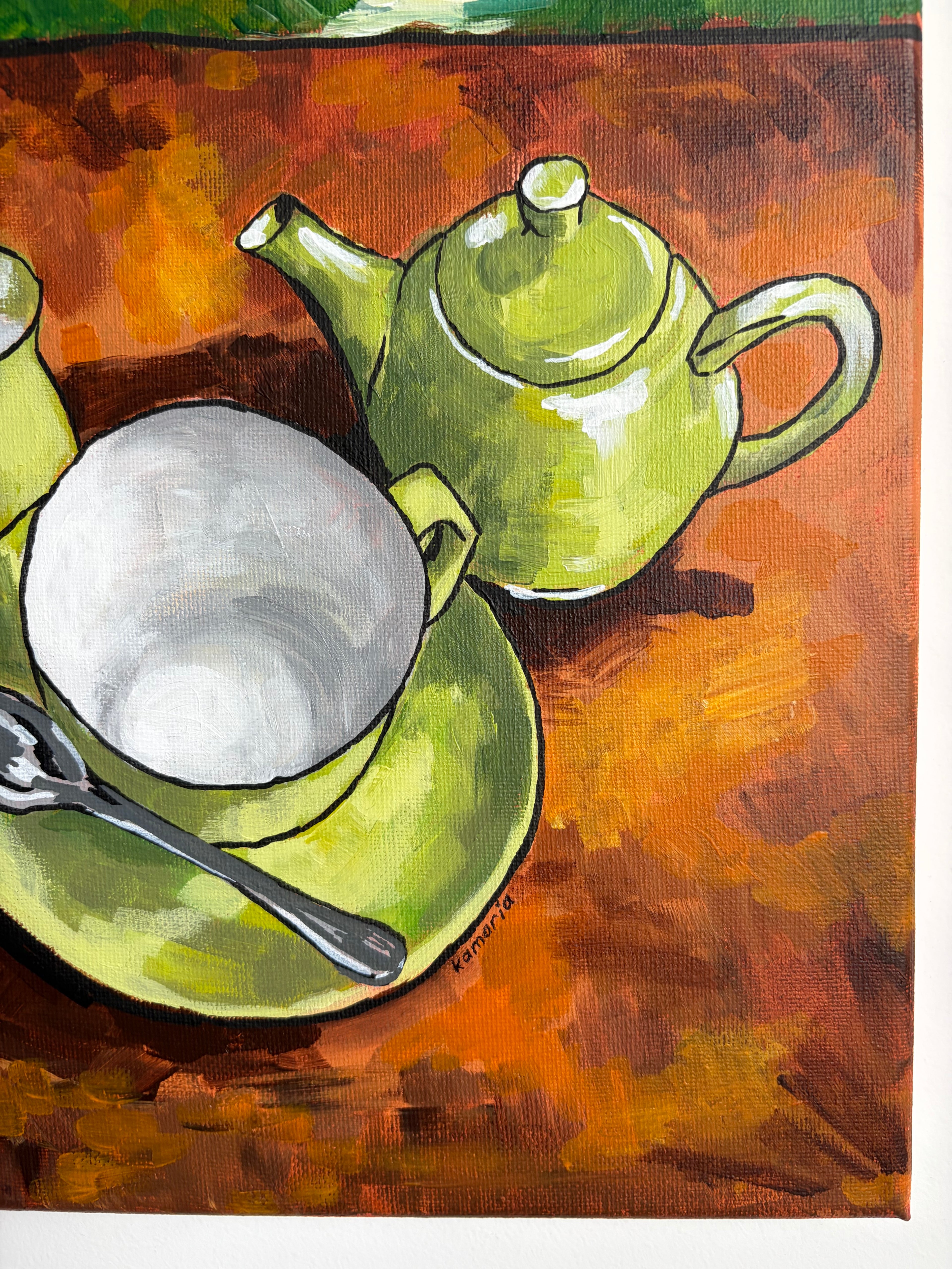 Tea Party 9x12 inch, Original